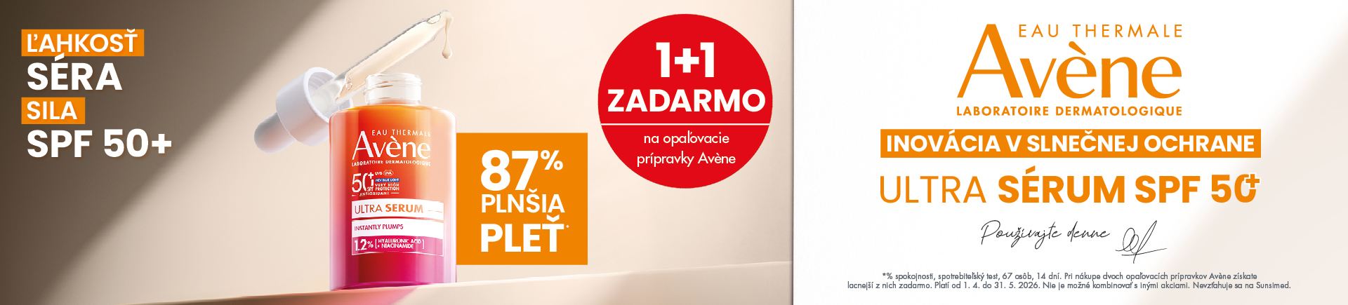 avene leto 2026
