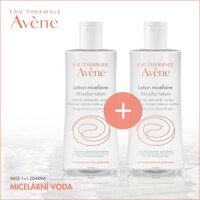 Avène Micelárna voda pre všetky typy citlivej pleti 400 ml 1+1 zadarmo