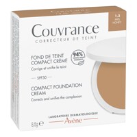 COUVRANCE Kompaktný krémový mejkap SPF 30 - medový honey odtieň 8.5 g